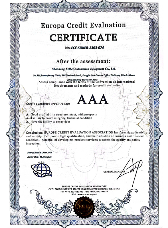 3A certificate